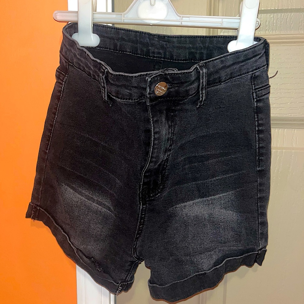 Size 4 Black Jean Shorts